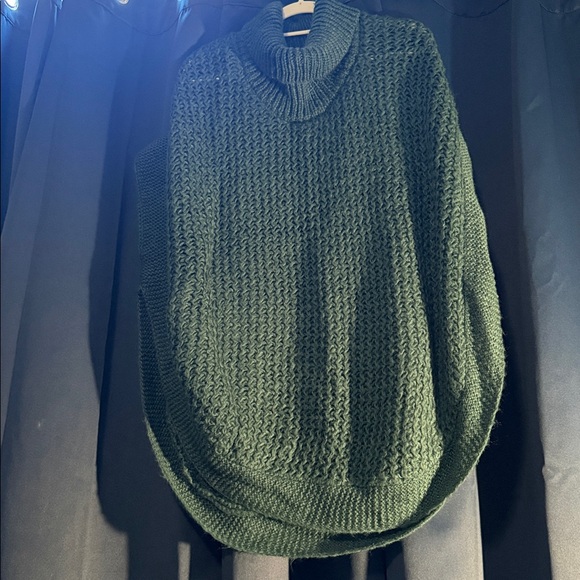 LC Lauren Conrad Sweaters - LC Lauren Conrad Dark Green Cowl Neck Sweater
